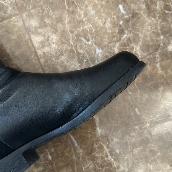 Stuart Weitzman Over-the-Knee 50/50 Boots Black Size 6 EUC - Picture 8 of 11